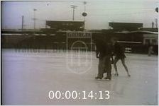 Ice Skating Chimp (No Date)