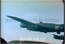 Planes, Firecrackers and U.S. Flag Shown by U.S. Airforce on July 4th (No Date)