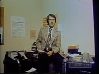 Series of WSB-TV newsfilm clips of reporter Terry Casey talking about the shooting of Larry Flynt and his attorney Gene Reeves, 1978