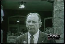 WSB-TV newsfilm clip of interview with Georgia Governor Marvin Griffin regarding segregation in Georgia public schools, 1955 June 1
