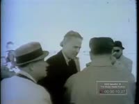 General Taylor Boards Airplane (1962)