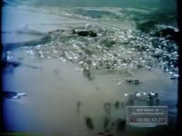 AERIAL FOOTAGE OF SEVERE FLOOD IN OHIO