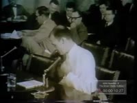 U.S. Senate Investigation Committee Hear Testimony from Men on Shooting Incident and Union Trouble (1962)