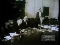 U.S. SENATOR STROM THURMOND HEADS INVESTIGATION OF CONTRACTING COMPANY FOR U.S. GOVERNMENT PROJECTS (1959)