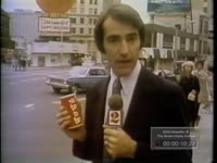 Series of WSB-TV newsfilm clips of reporter Terry Casey talking about Coke trying to enter China's consumer market, 1978, December 01