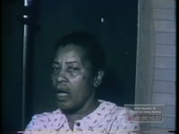 Woman Reviews Shooting Incident in Front of her Home (No Date)