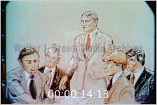 Sketches of Courtroom Scenes of Bert Lance's Trial