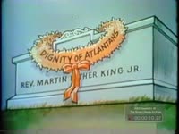 CARTOON TRIBUTE TO MARTIN LUTHER KING, JR.