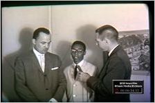 BLACK NEWSMAN IS DENIED ACCESS TO HOSPITAL TO INQUIRE ABOUT THE DEATH OF A BLACK WOMAN (1962)