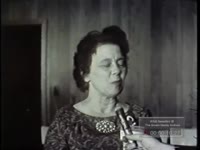 MRS. ULRICH, LADY PLUMBER, DISCUSSES TAKING OVER BUSINESS AFTER HER HUSBAND'S DEATH (1963)