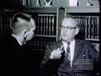 Series of WSB-TV newsfilm clips of interviews with the attorneys for murder suspects in the Lemuel Penn case, Danielsville, Georgia, 1964 August 26