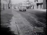 LOCAL WEATHER CLEAR AFTER SNOWSTORM; MOTORISTS RETRIEVE CARS (NO DATE)