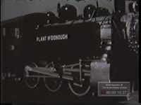 ANTIQUE LOCOMOTIVE NAMED FOR PLANT MCDONOUGH