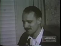 CONVERSATION WITH BROTHER OF ASTRONAUT AS HE WATCHES HIS BROTHER GO UP IN SPACE