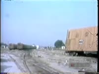 DERAILED FREIGHT TRAIN