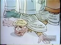 CARTOON ON KEEPING CRIME DOWN IN ATLANTA