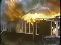 ATLANTA FIREMEN AT SCENE OF FIRE AT CENTER HIGH SCHOOL