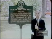 MOTHER OF DEAF INFANT DESCRIBES PROGRAM AT GEORGIA SCHOOL FOR THE DEAF
