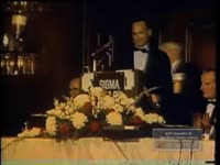 Newsman, Edwin Newman, Speaks about the U.S. President and the News Media