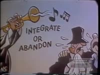 CARTOON; WHITE SUPREMACISTS ARE DOWN ON INTEGRATION