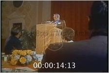 Reporter defends media against Vice President Agnew's accusations of being biased.