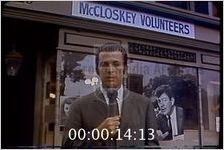 Republican McClosky Running for President; Anti-Vietnam War