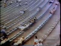 Series of WSB-TV newsfilm clips of people attending an orchestral concert at Chastain Park Amphitheater in Atlanta, Georgia, 1971, July 04