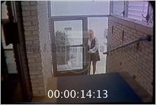Blond Woman Tours Poultry Plant
