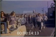 College Students Run Marathon for Fund Drive; Present Money to Governor Maddox