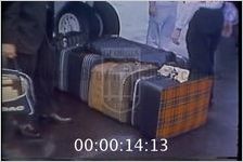 Passengers Disembark from Jet