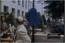 Shining Light Award presented to the late Ralph McGill in front of Journal-Constitution Building.