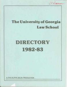 P.A.D. Directory 1982-83