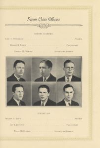 Senior Law Class Officers
