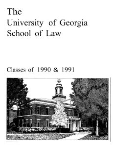 Placement Directory - Classes of 1990 &1991