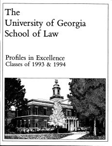 Profiles in Excellence - Classes of 1993 & 1994