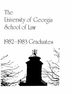 The Georgia Advocate Placement Edition