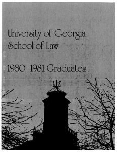 The Georgia Advocate Placement Edition