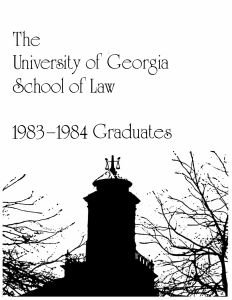 The Georgia Advocate Placement Edition