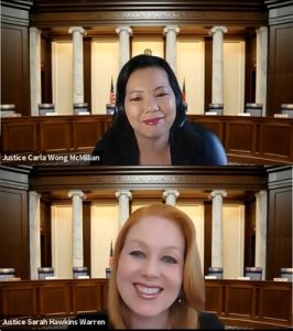 A Fireside Chat with Supreme Court Justices McMillian and Warren, 2/1/2021