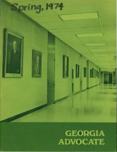 Advocate, Spring 1974, Vol. 10, No. 1