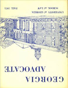 Advocate, Fall 1971, Vol. 8, No. 1