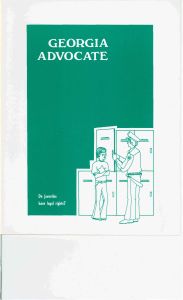 Advocate, Spring 1975, Vol. 11, No. 1