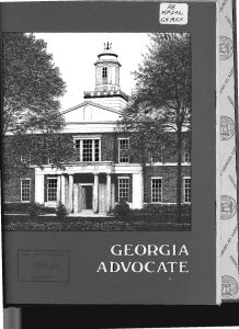 Advocate, Fall 1974, Vol. 10, No. 3