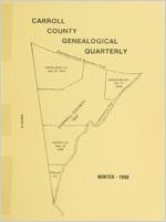 Carroll County genealogical quarterly, Winter 1990