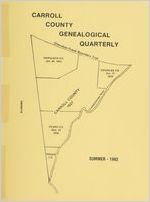 Carroll County genealogical quarterly, Summer 1992