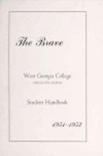 Brave, 1951-1952 :  West Georgia College, Carrollton, Georgia, student handbook