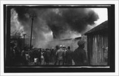 Bradley Street cotton warehouse fire, February 18, 1937