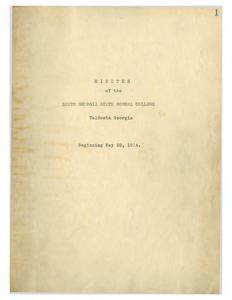 President's Annual Report, 1911-1927