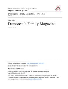 Demorest's Family Magazine