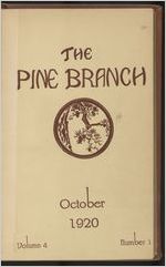 The Pine Branch, October 1920